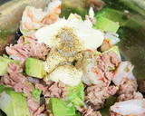 冷凍エビで簡単☆焼き揚げ☆エビツナ春巻き作り方2写真