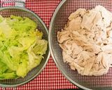 豚と大根レタス胡瓜の贅沢冷しゃぶサラダ作り方4写真