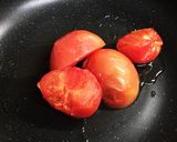 トマトチーズリゾット 冷凍トマトでも☆作り方3写真
