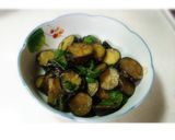 茄子の油味噌炒め作り方6写真