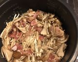 鶏ときのこの炊き込みご飯作り方7写真