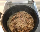 鶏ときのこの炊き込みご飯作り方9写真