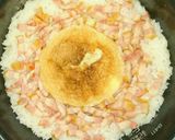 カルボナーラ風ご飯作り方3写真