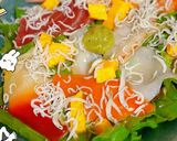 しらすの海鮮サラダ＆バター醤油ご飯💗作り方3写真