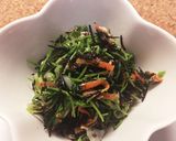 ☆ひじきと豆苗のツナサラダ☆作り方5写真