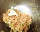 チーズをまぶしたカリカリ蓮根つくね作り方3写真
