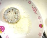 チーズをまぶしたカリカリ蓮根つくね作り方6写真