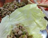 レタスで巻き巻き♪そぼろサラダ作り方6写真