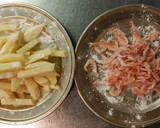 ジャガイモと桜えびのかき揚げ作り方1写真