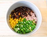 黑木耳鮪魚玉米鮮蔥拌飯．柯媽媽の植物燕窩作り方4写真