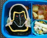 キャラ弁 ウォーズマン キン肉マンより作り方5写真
