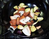 茄子と椎茸をフライパンで「無限」味に作り方2写真