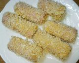 揚げない魚肉ソーセージフライのお弁当作り方1写真