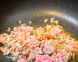 ★白菜とひき肉の旨っ辛〜炒め★作り方3写真