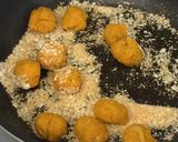 離乳食★揚げないカボチャきなこコロコロ作り方4写真