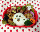 ハロウィン テレサのお弁当 幼稚園作り方1写真