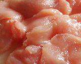 鶏むね肉で絶対美味しい♥とり天♪作り方1写真