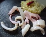 いかとワタのトマトクリームパスタ作り方11写真