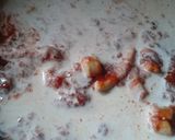 いかとワタのトマトクリームパスタ作り方15写真