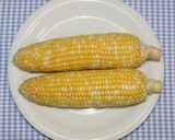 ポリ袋レシピ☆乾燥とうもろこしのスープ作り方1写真