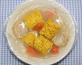 ポリ袋レシピ☆乾燥とうもろこしのスープ作り方17写真