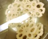 おやつやおつまみに◎カリカリ！チーズ蓮根作り方2写真