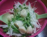 【社長のレシピ】居酒屋風大根サラダ☆作り方3写真