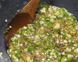 ご飯に最適☆ねばねばオクラかけご飯：覚書作り方9写真