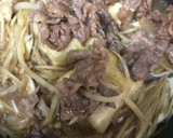 揚げ豆腐と牛肉の中華すき焼き風作り方4写真