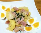 ベーコンと夏野菜の塩ダレチーズ炒め♪作り方7写真