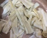 ピーラー牛蒡とスモークサーモンのサラダ作り方3写真
