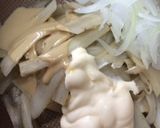 ピーラー牛蒡とスモークサーモンのサラダ作り方4写真