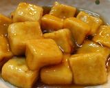 シンプル!!高野豆腐の揚げ煮作り方7写真
