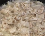 大根と豚肉と春雨スープかんかく？作り方4写真