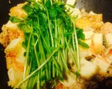 簡単☆極ウマ♡厚揚げ＆豆苗の美味しい炒め作り方2写真