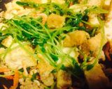 簡単☆極ウマ♡厚揚げ＆豆苗の美味しい炒め作り方3写真