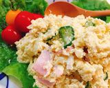 カレー風味ヘルシーなおからサラダ作り方4写真