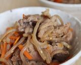 豚肉+醤油麹で糸こんにゃくと人参の炒め煮作り方7写真