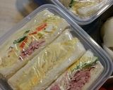 お弁当♪サンドイッチ♪作り方1写真
