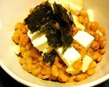 角切りクリームチーズと山芋の納豆♪作り方4写真