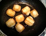 革命的！？お餅を蜂蜜バターで焼きました。作り方4写真