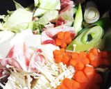 鍋、おせちに人参の飾り切り〜ねじり梅〜作り方5写真