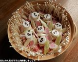 はんぺんで簡単可愛い★パンダいっぱい鍋作り方5写真