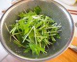 水菜とごぼうのデリ風サラダ作り方3写真