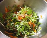 水菜とごぼうのデリ風サラダ作り方4写真