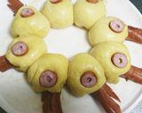 タコさんウィンナーのちぎりパン作り方6写真