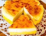 かぼちゃとサツマイモの2層チーズケーキ作り方8写真