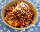 さんまの蒲焼き丼♪作り方7写真