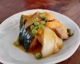 レンジで一品♪鮭とかぼちゃの和風バター煮作り方5写真