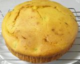 HMで金時豆入りかぼちゃケーキ♪作り方7写真
